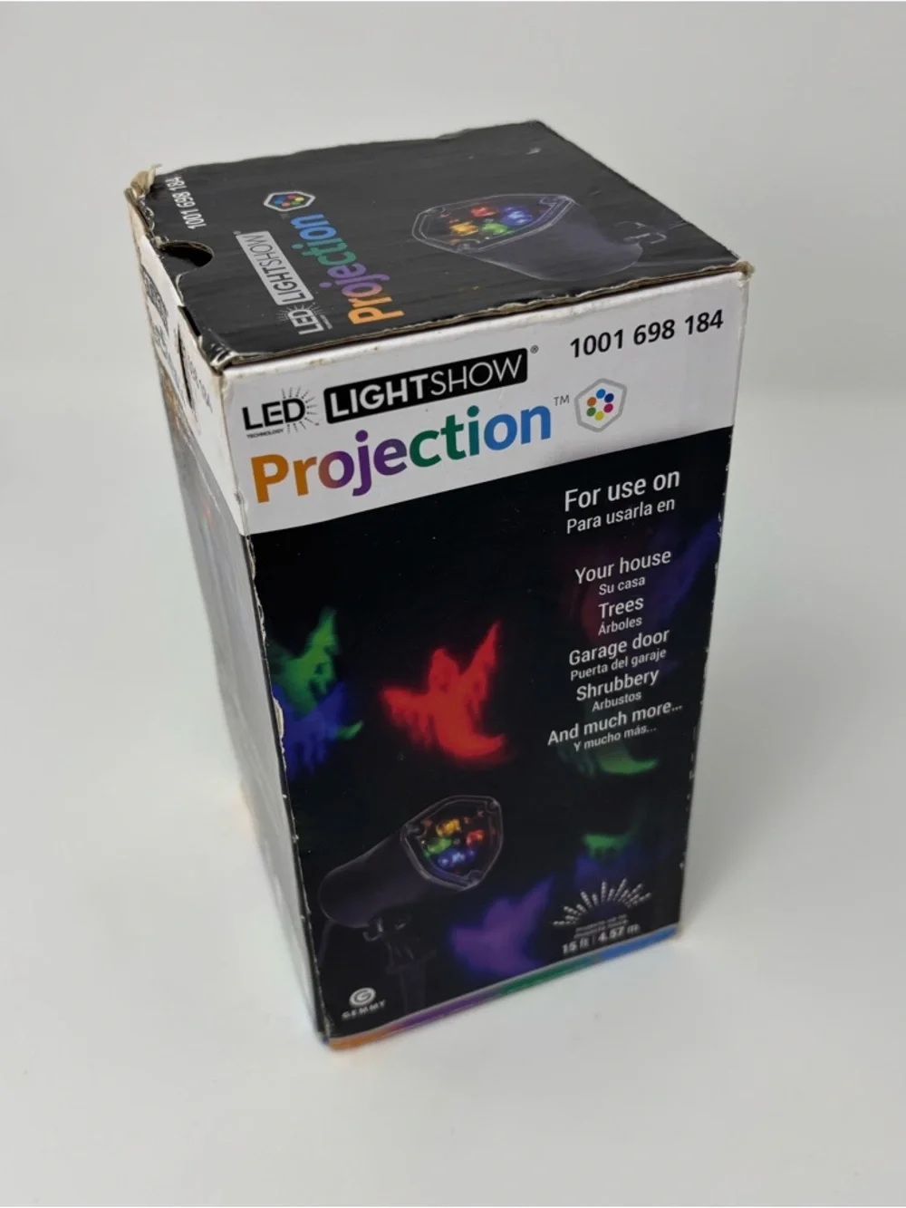 New Gemmy‎ LightShow LED Projection Ghosts Whirl-a-Motion & Strobe Up to 15ft